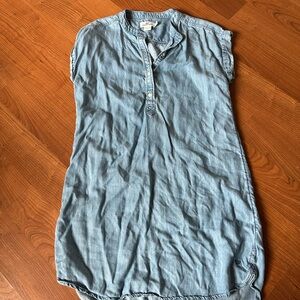 Casual Denim Shirt Dress